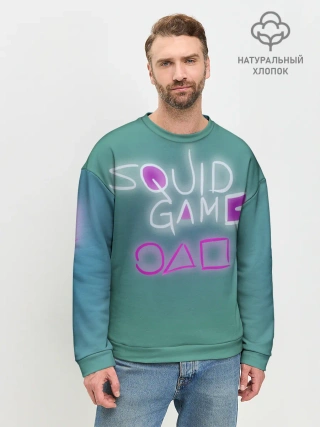 Мужской свитшот базовый / Squid game a
