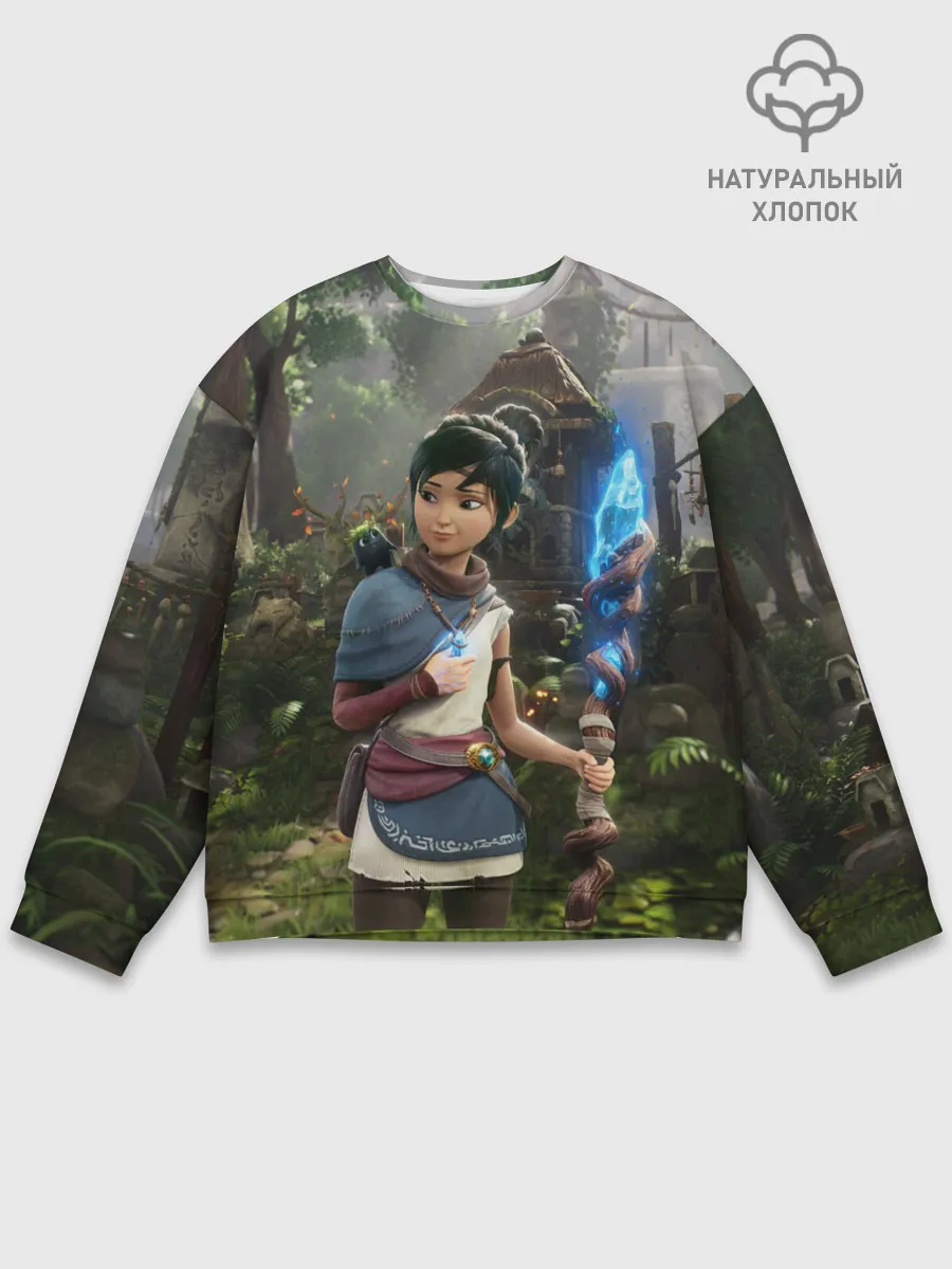 Мужской свитшот базовый / Кена и Мост Духов