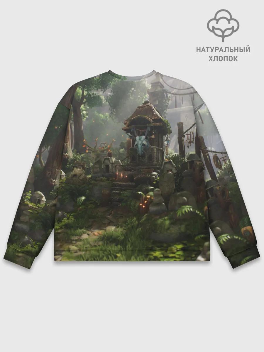 Мужской свитшот базовый / Кена и Мост Духов