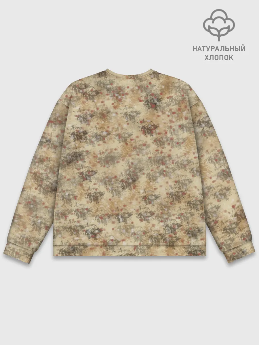 Мужской свитшот базовый / Домиано Давид. Портрет на стене