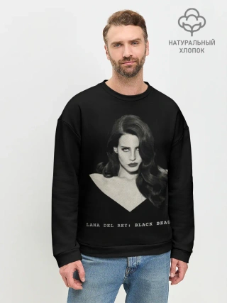 Мужской свитшот базовый / Black beauty