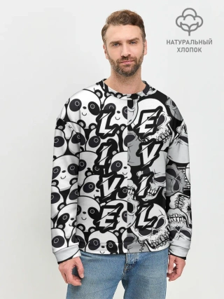Мужской свитшот базовый / LivEvil