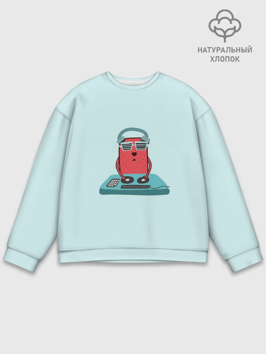 Мужской свитшот базовый / Воспроизведение