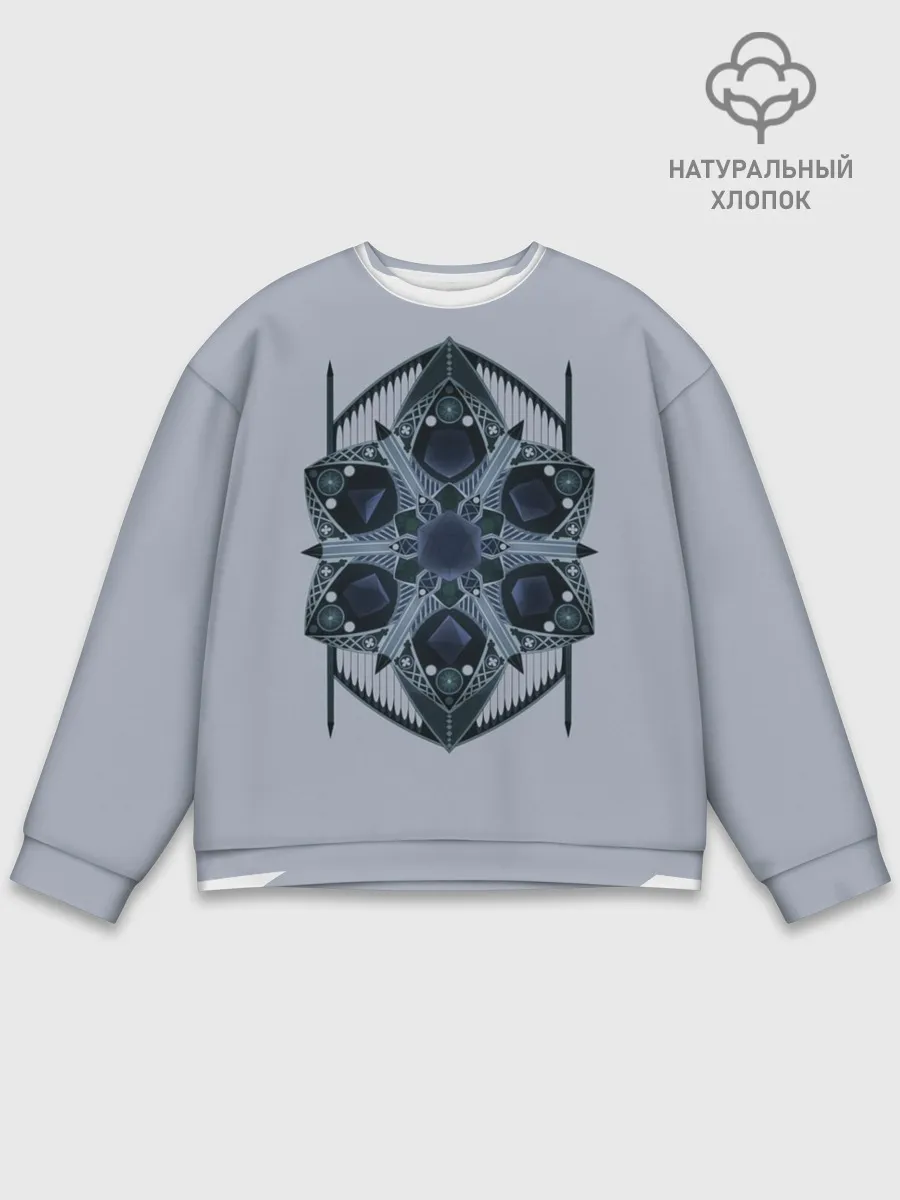 Мужской свитшот базовый / ДнД Готика FULL