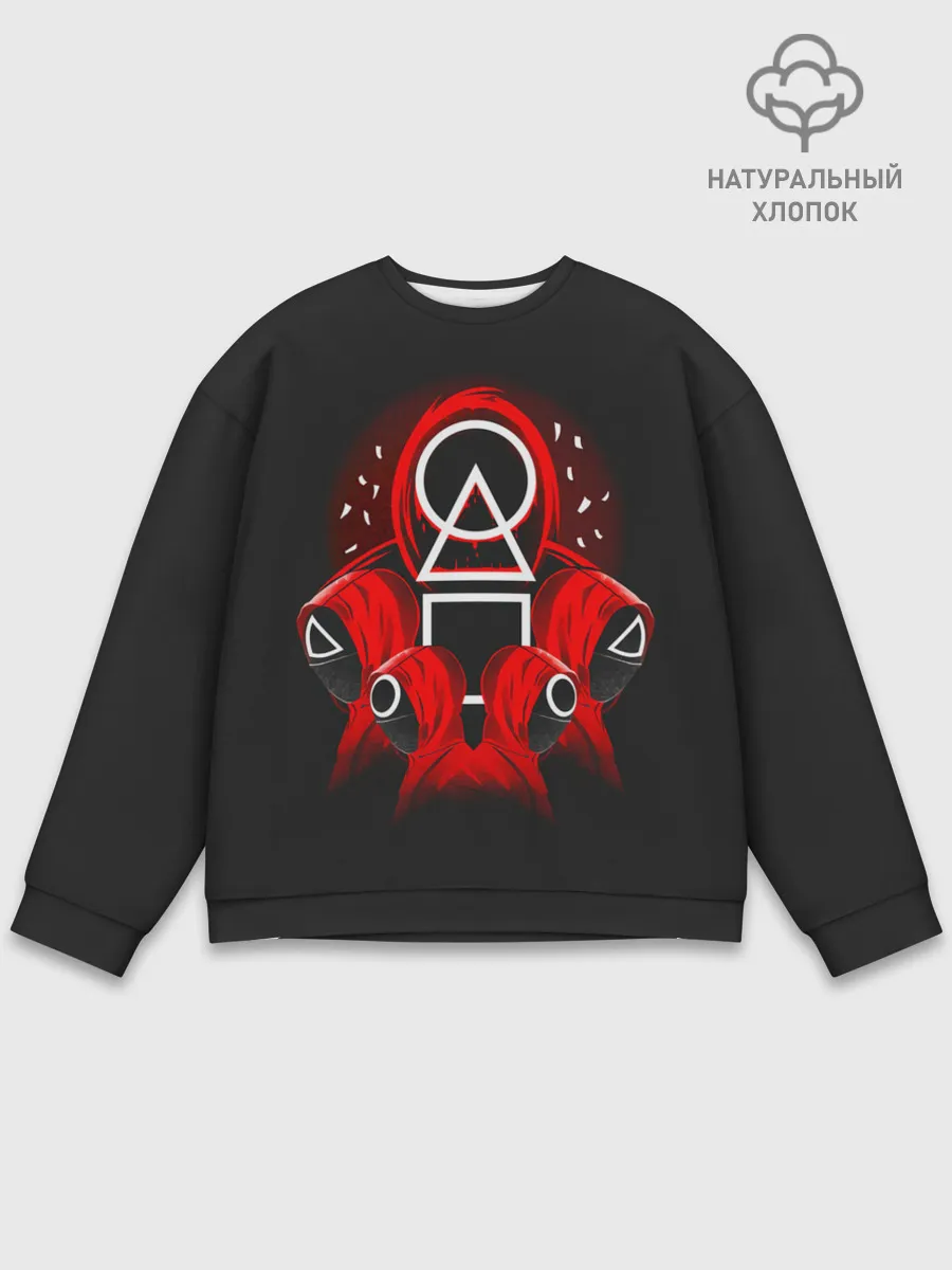 Мужской свитшот базовый / Сотрудники Кальмара