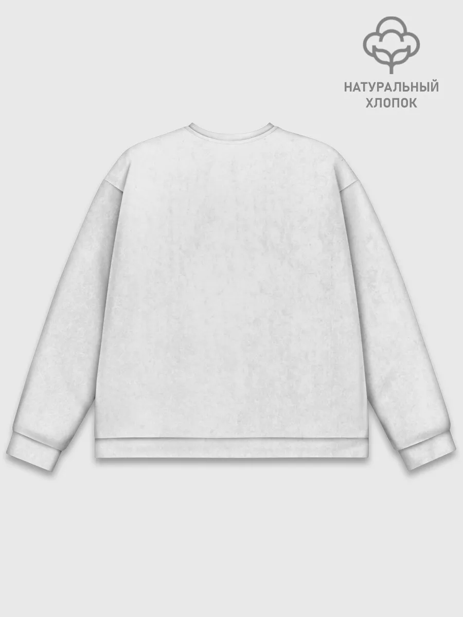 Мужской свитшот базовый / Timing beats speed precision beats power