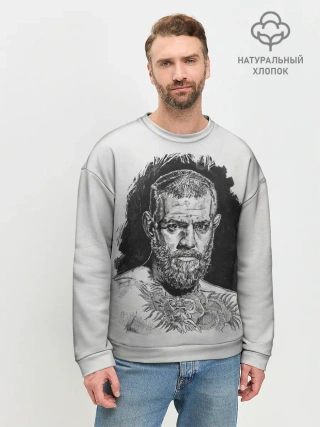 Мужской свитшот базовый / Конор МакГрегор | Conor McGregor