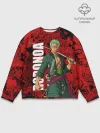 Мужской свитшот базовый / Ророноа Зоро, One Piece