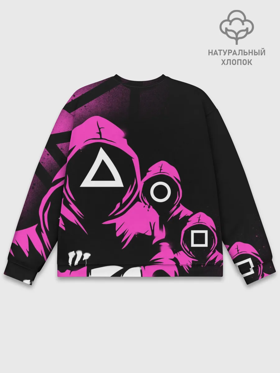 Мужской свитшот базовый / Игра в кальмара