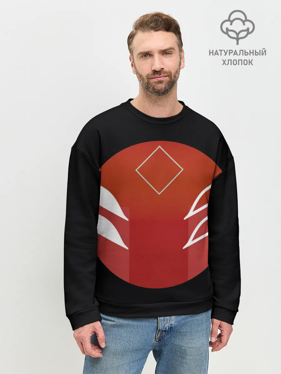 Мужской свитшот базовый / Японская лисица