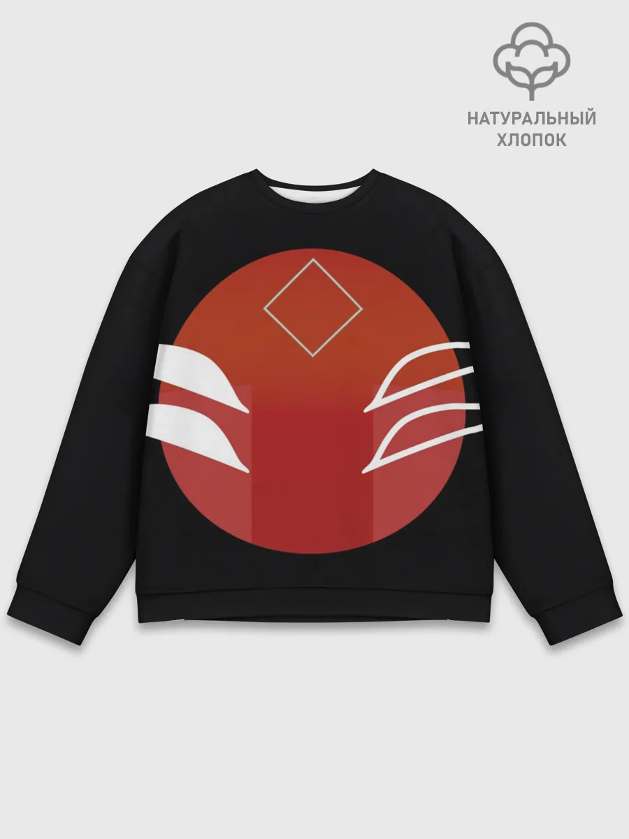 Мужской свитшот базовый / Японская лисица