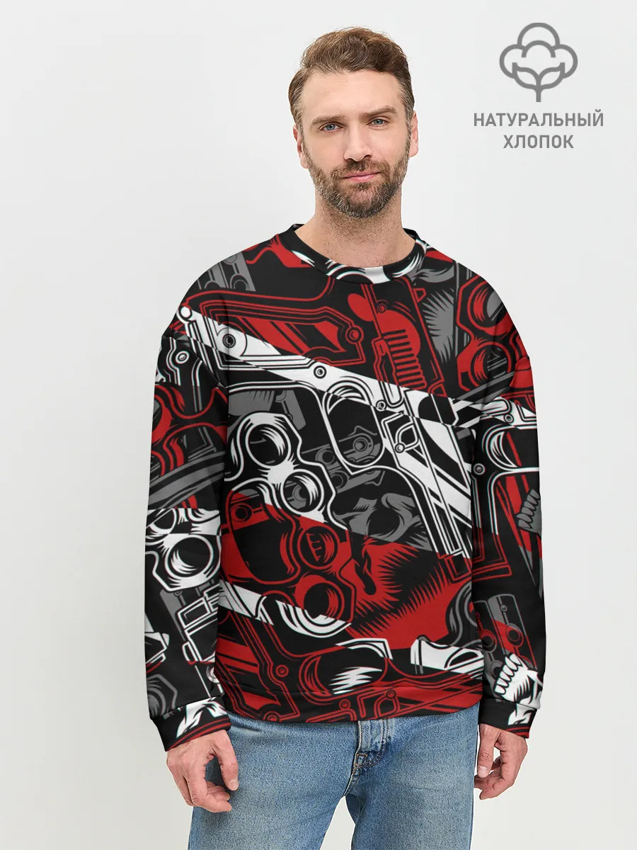 Мужской свитшот базовый / Оружейный барон