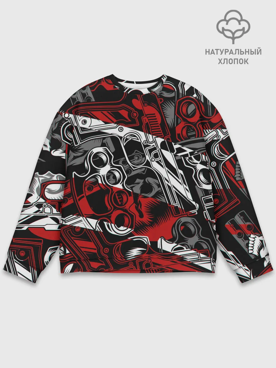 Мужской свитшот базовый / Оружейный барон