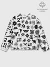 Мужской свитшот базовый / DESTINY 2 LOGO PATTERN / ДЕСТИНИ