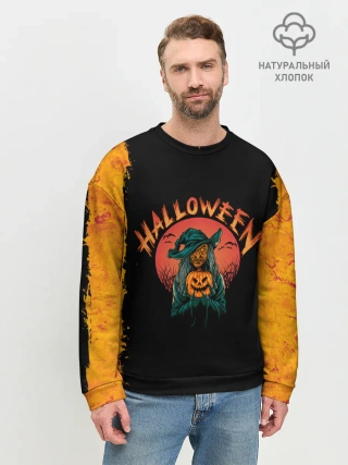 Мужской свитшот базовый / СТАРАЯ ВЕДЬМА | THE OLD WITCH