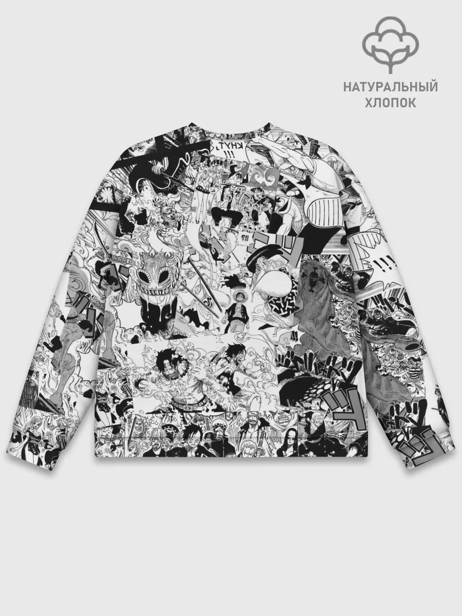 Мужской свитшот базовый / One Piece Манга страницы