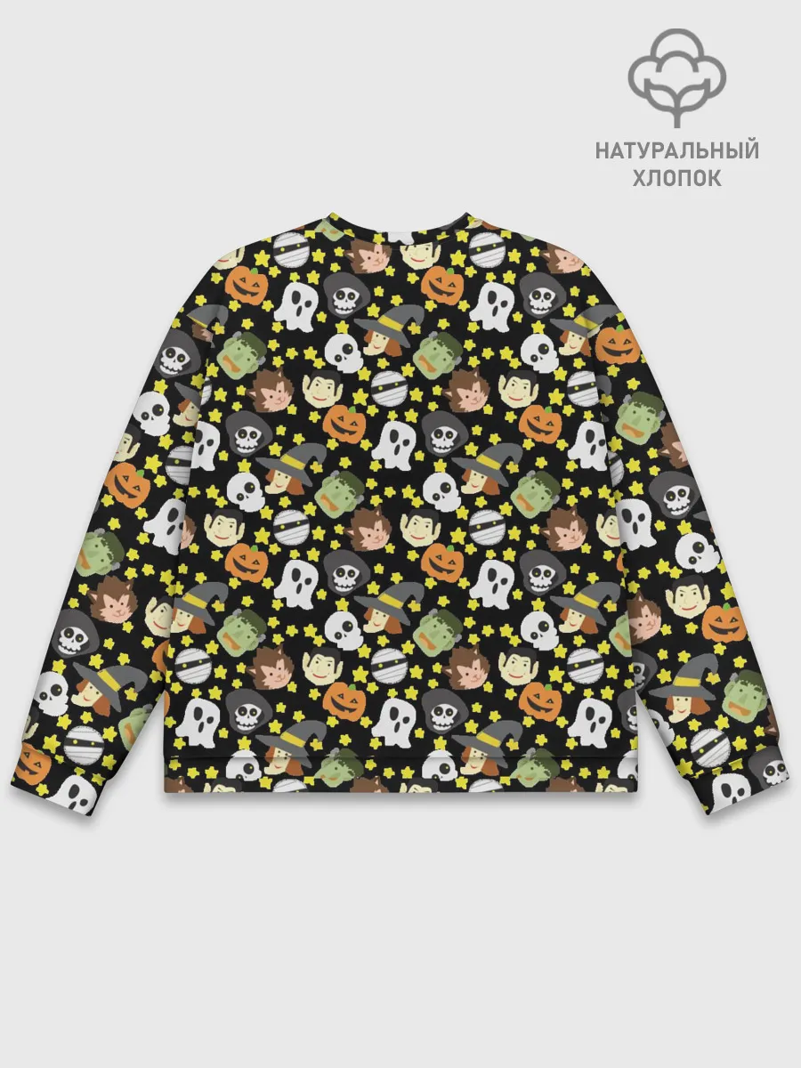 Мужской свитшот базовый / персонажи и хэллоуин
