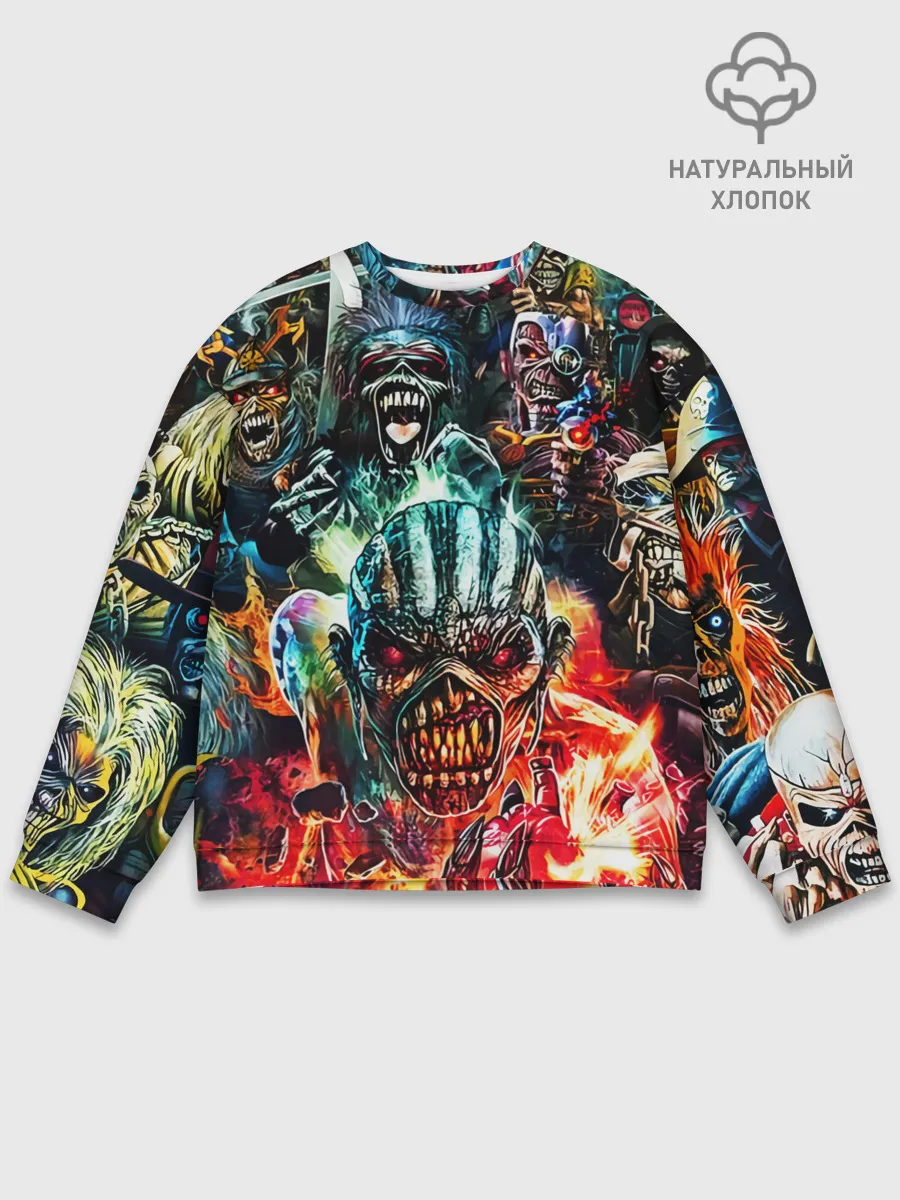 Мужской свитшот базовый / Iron Maiden