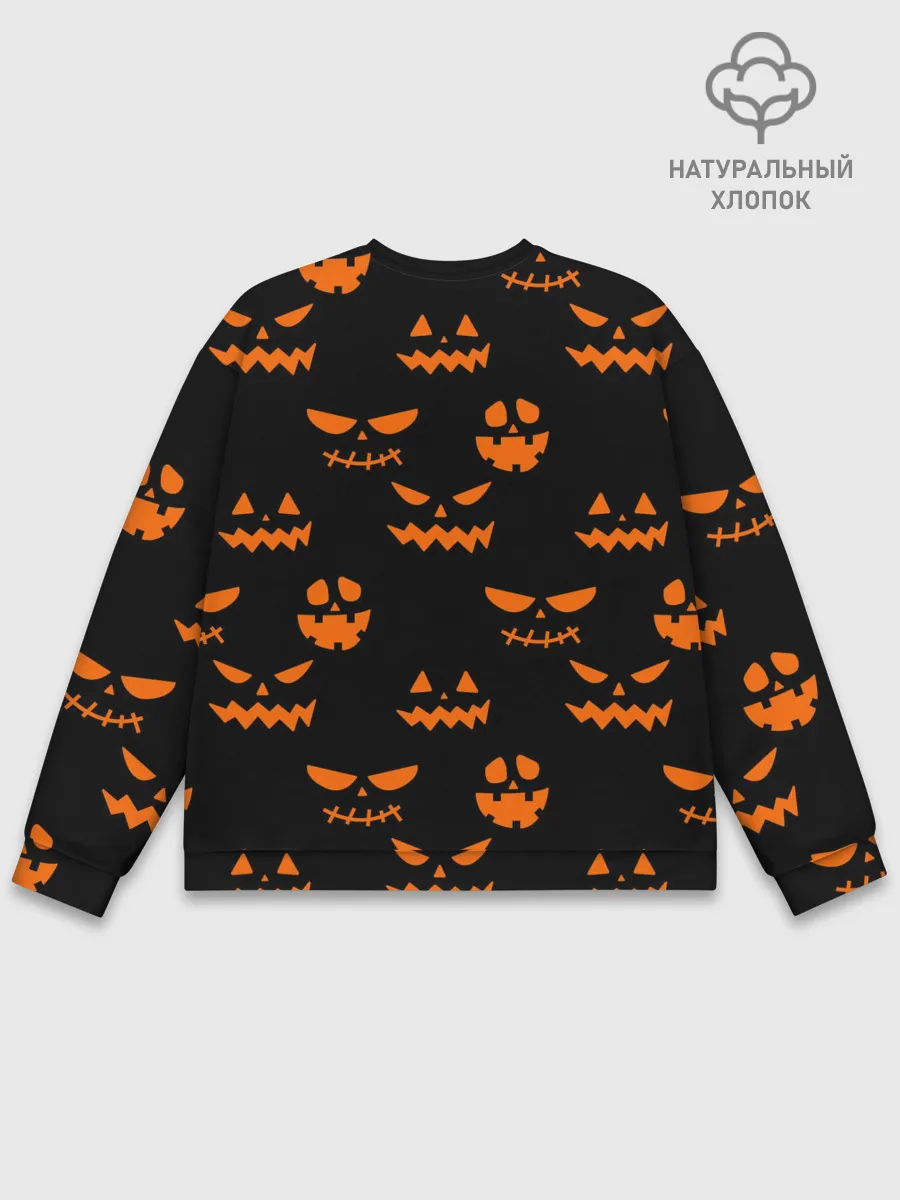 Мужской свитшот базовый / SMILE HALLOWEEN