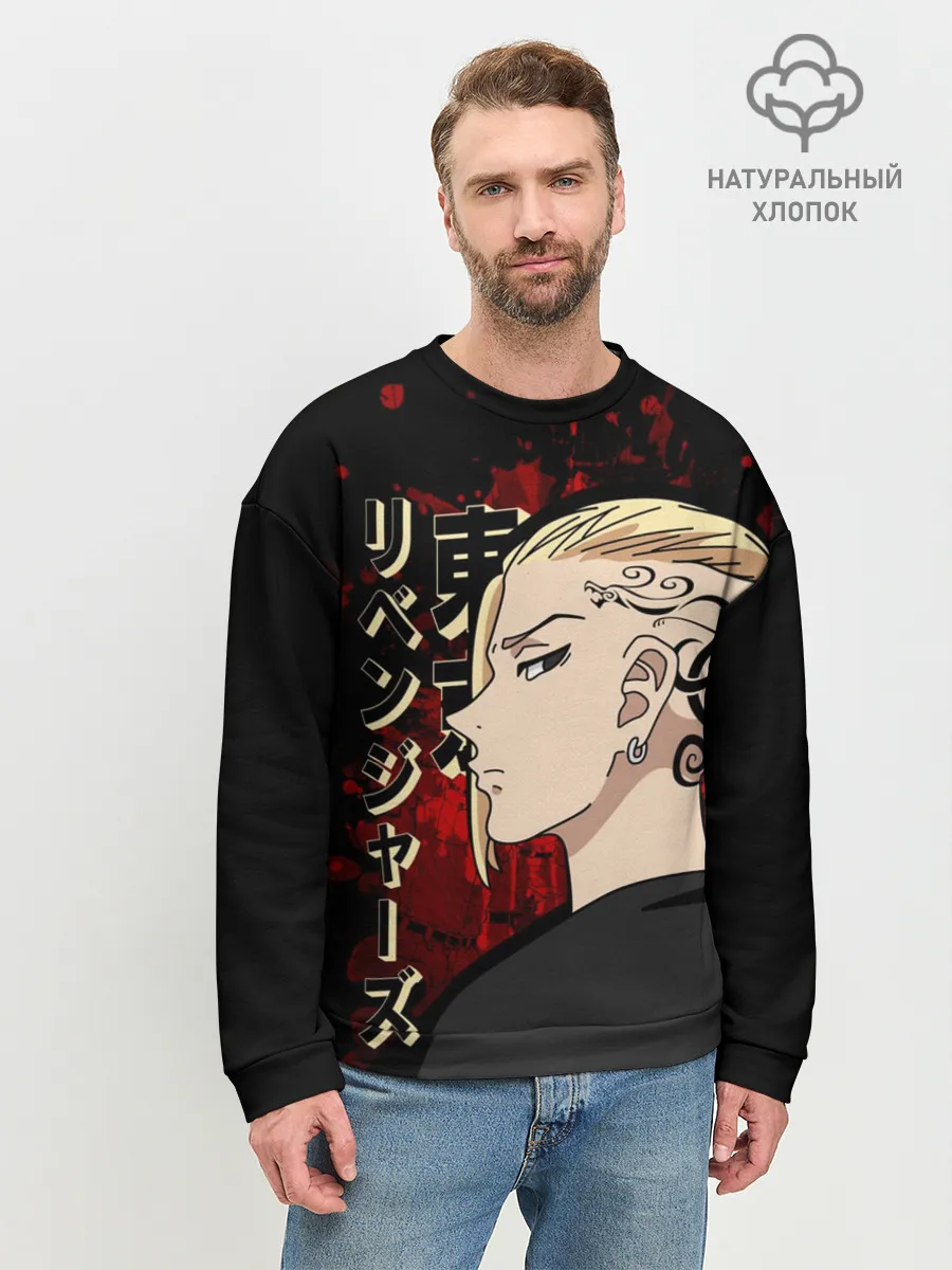 Мужской свитшот базовый / Токийские мстители: Дракен