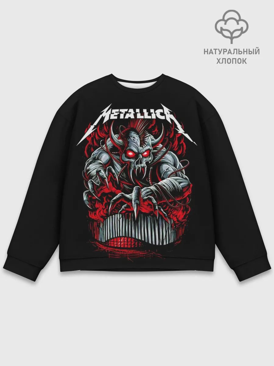 Мужской свитшот базовый / Metallica - Hardwired To Self-Destruct