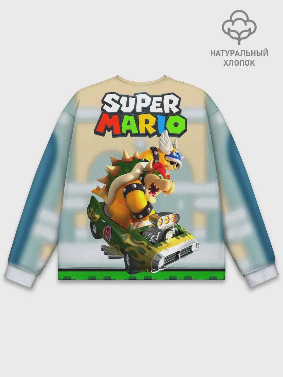 Мужской свитшот базовый / MarioHelmet