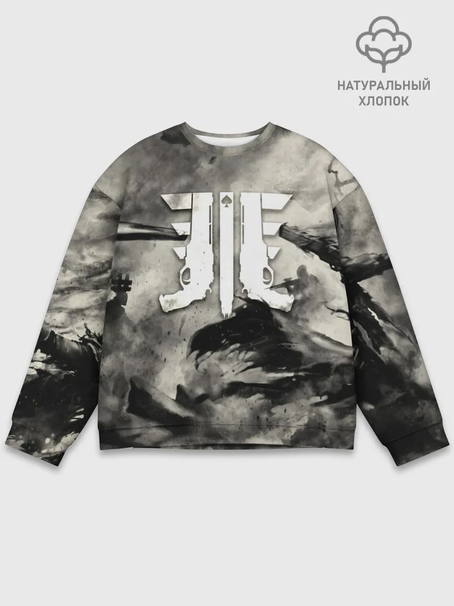 Мужской свитшот базовый / DESTINY 2 ТЁМНЫЕ СИЛЫ / CAYDE 6