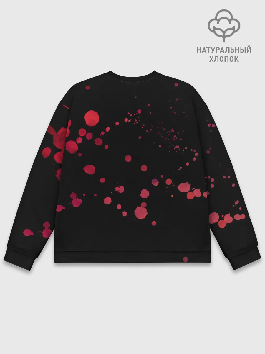 Мужской свитшот базовый / Ведьмак Кошмар Волка Анимэ