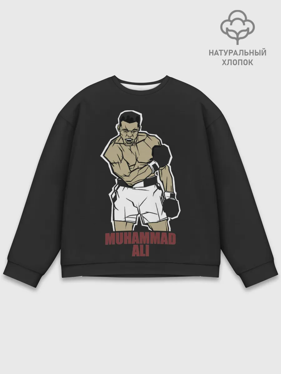 Мужской свитшот базовый / Мухаммед арт
