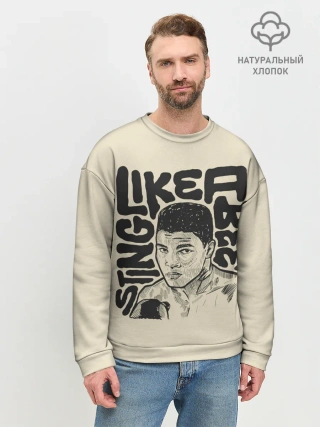 Мужской свитшот базовый / Будь как Али