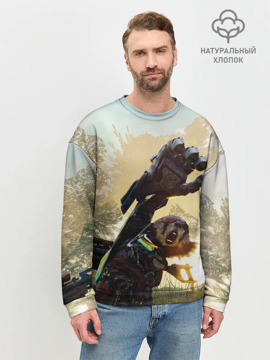 Мужской свитшот базовый / Biomutant | Биомутант рука