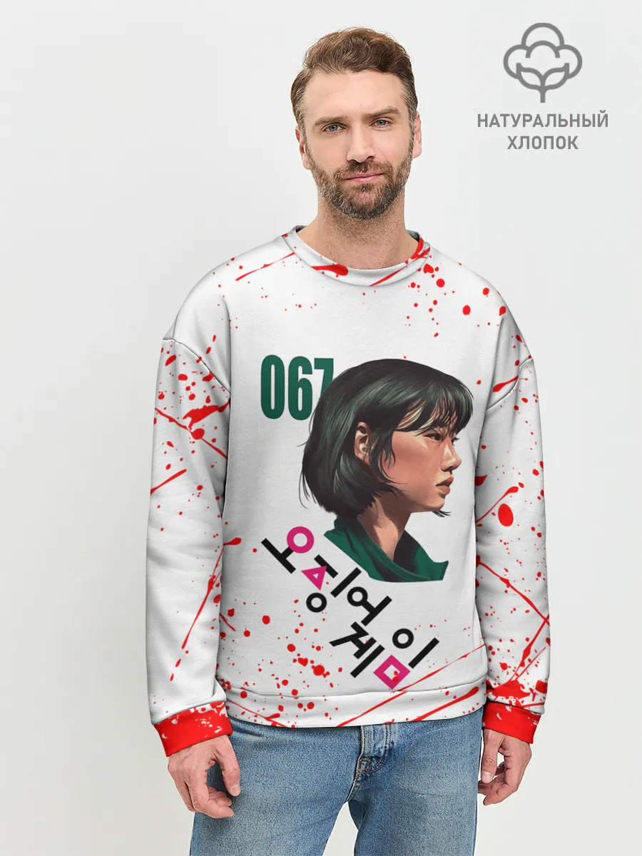 Мужской свитшот базовый / KANG SAE BYEOK | SQUID GAME