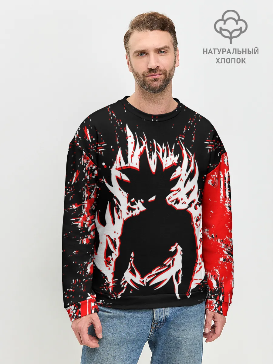 Мужской свитшот базовый / dragon ball super.