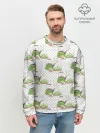 Мужской свитшот базовый / Зеленый чай