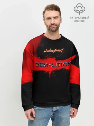Мужской свитшот базовый / Demolition - Judas Priest