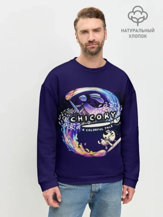 Мужской свитшот базовый / Chicory: A Colorful Tale GAME