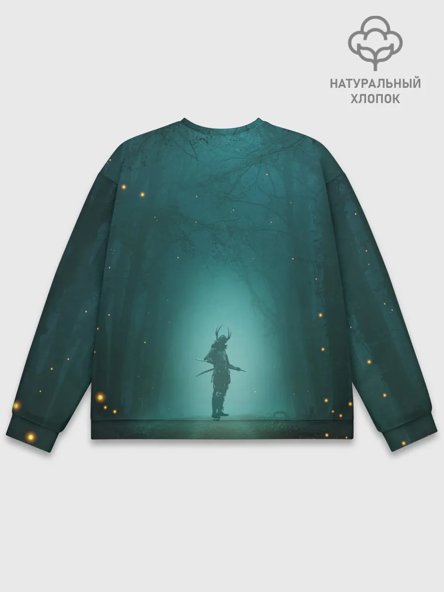 Мужской свитшот базовый / Япона-мать Самурай