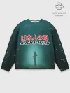 Мужской свитшот базовый / Япона-мать Самурай