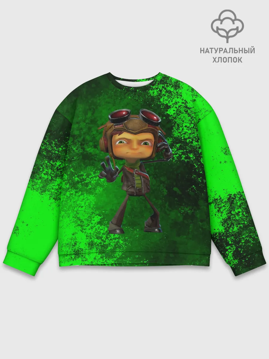 Мужской свитшот базовый / Psychonauts 2 | Распутин