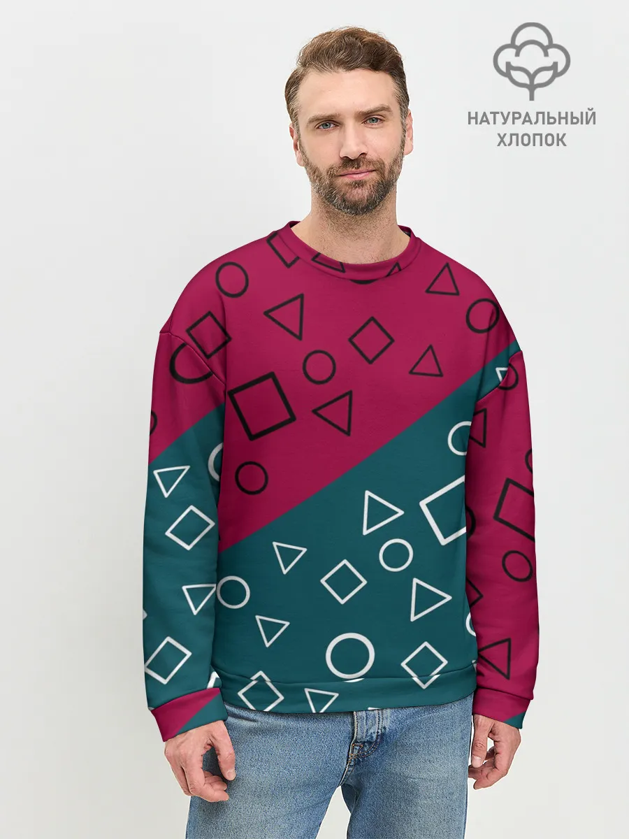 Мужской свитшот базовый / Игра в кальмара