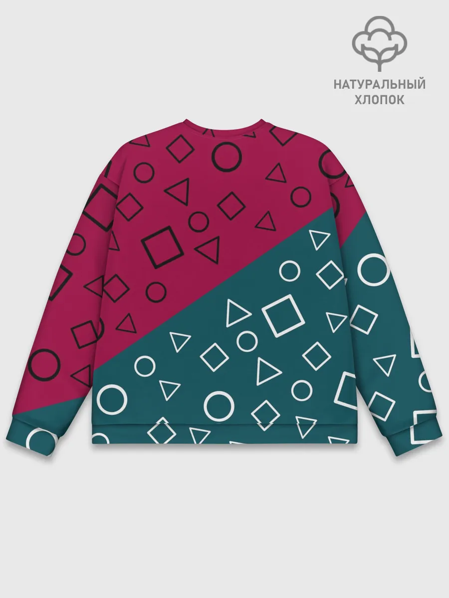 Мужской свитшот базовый / Игра в кальмара