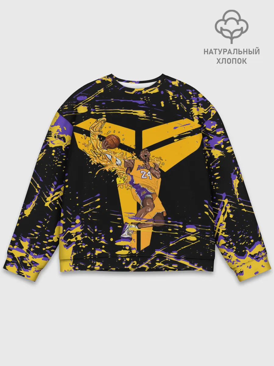 Мужской свитшот базовый / Los angeles lakers NBA