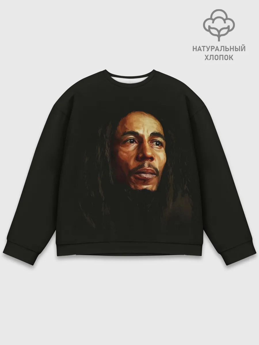 Мужской свитшот базовый / Bob Marley Art