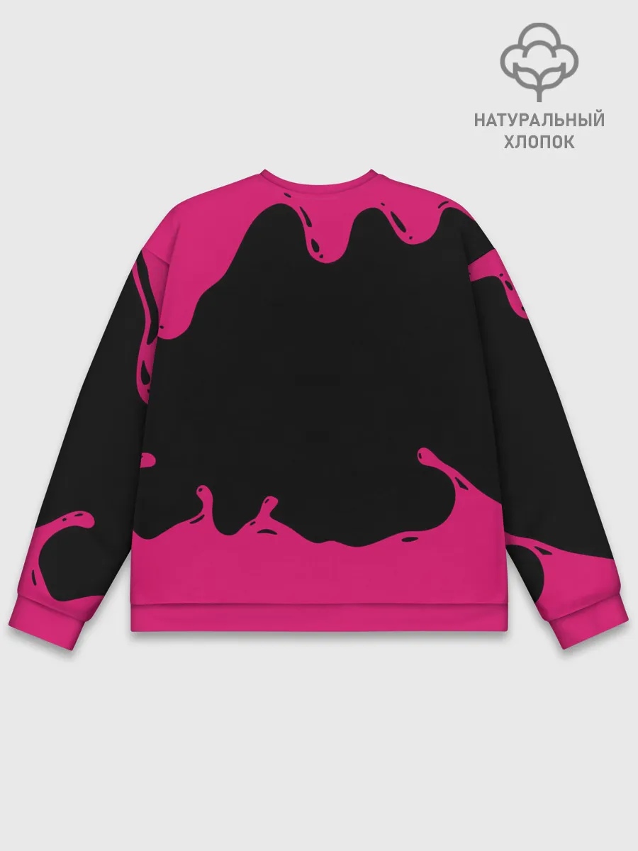 Мужской свитшот базовый / Игра в кальмара стража под прикрытием.