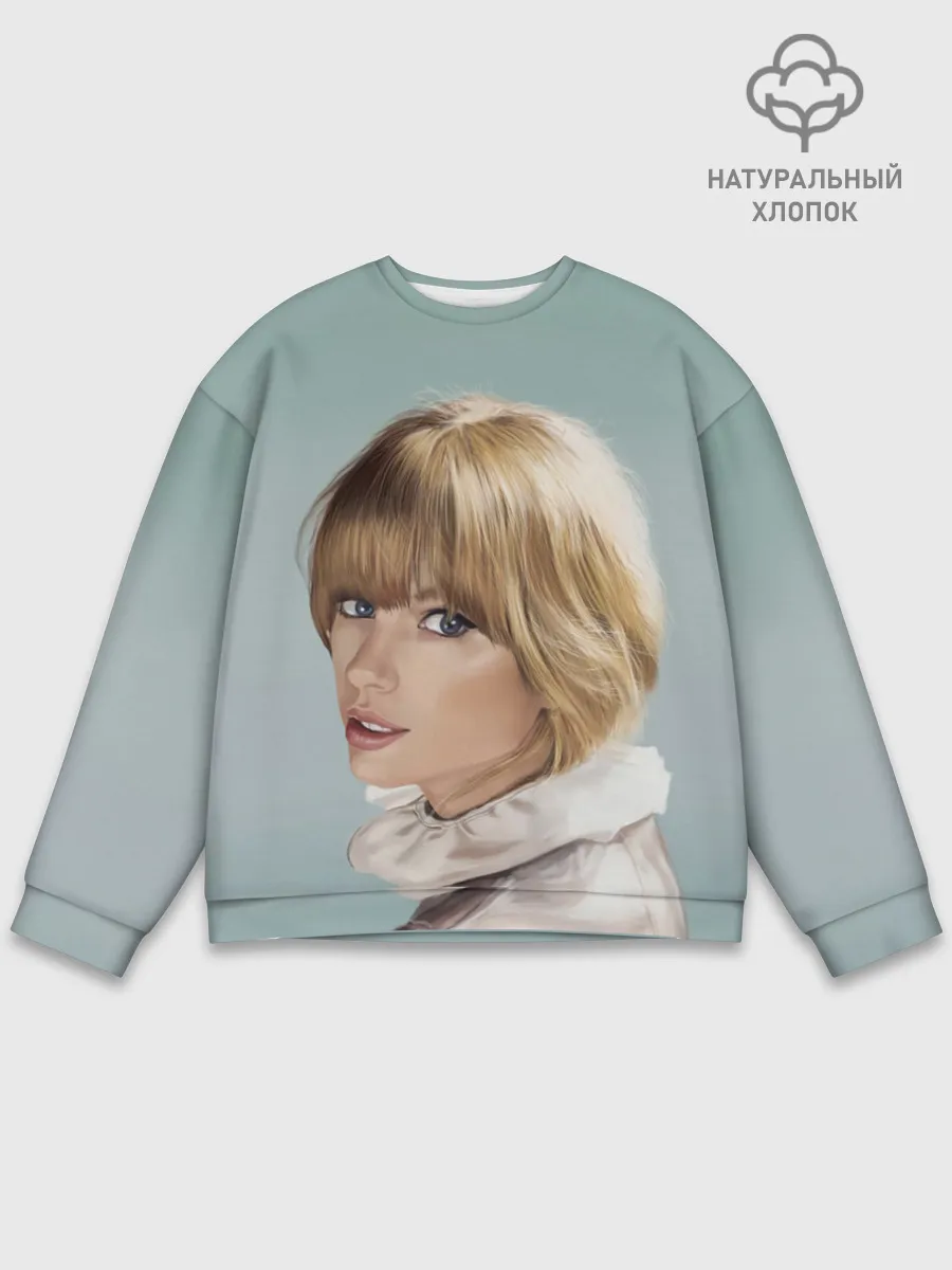 Мужской свитшот базовый / Обворожительная Тейлор