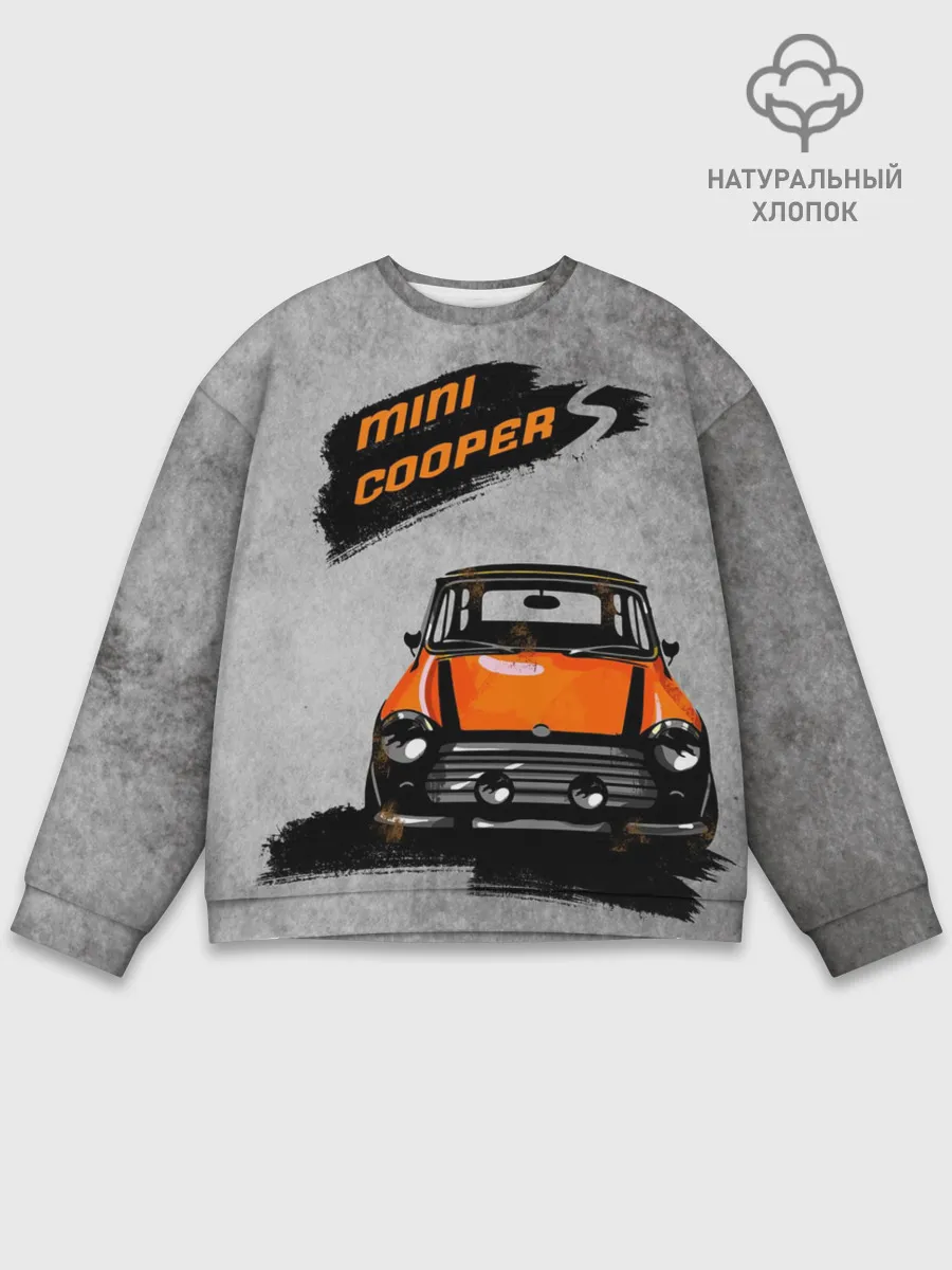 Мужской свитшот базовый / Maшина Mini