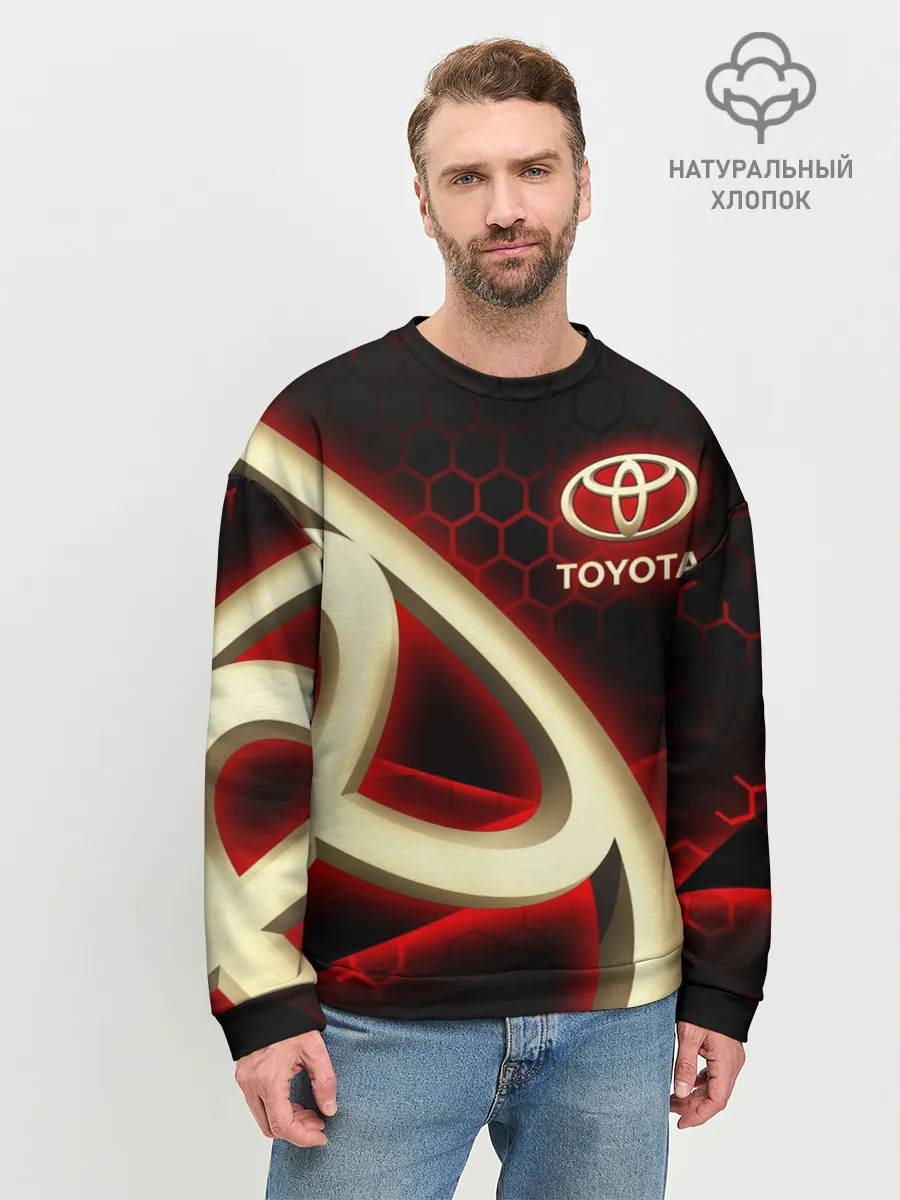 Мужской свитшот базовый / Тойота / Toyota