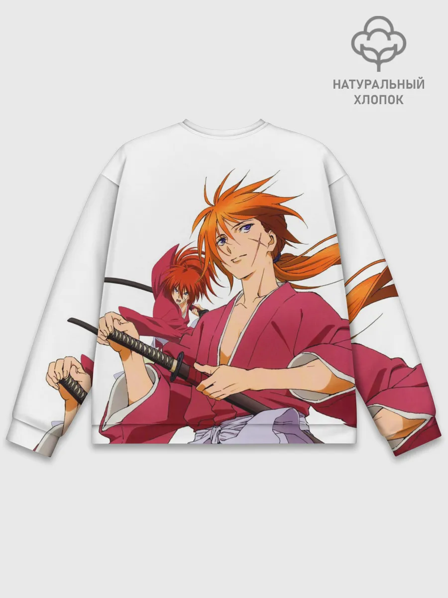 Мужской свитшот базовый / Бродяга Кенсин - Химура