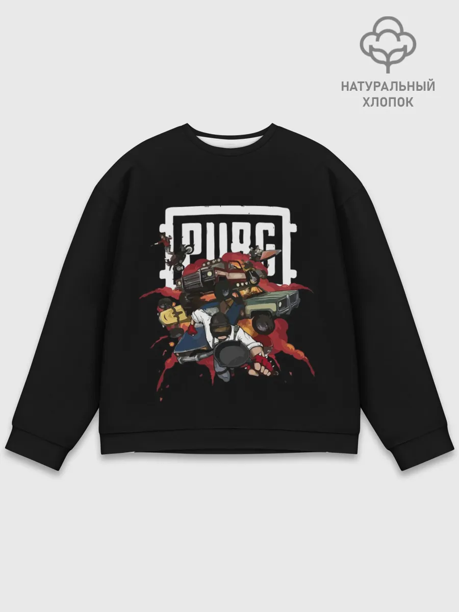 Мужской свитшот базовый / PUBG BATTLE