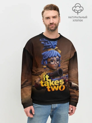 Мужской свитшот базовый / It Takes Two | Мэй